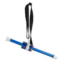 Soft Bullet Toy Gun Mouth Blowing Arrow Launcher Elite Soft Bullet Length Tube Parent-child Interaction Outdoor Games Toys mėlyna