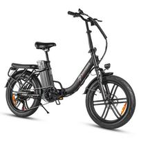 2026 Samebike naujas CY20Pro elektrinis dviratis 36V500W bešepetėlis variklis 13Ah nuimama baterija elektrinis dviratis dvigubas diskinis stabdys 3.0 padanga elektrinis dviratis 500W 36V 13AH juoda