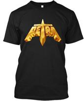 NWT Petra Back To the Rock American Christian Rock Band Music Logo TShirt Unisex T-Shirt S įvairiaspalvis