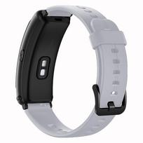 Silikoninis dirželis Huawei TalkBand B6/B3 16mm Apyrankės Riešo Pakeitimas Sportinis Dirželis Huawei Band B7 Išmaniojo Laikrodžio Priedai 16mm šviesiai pilka spalva