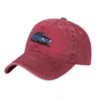 Simca  Rallye blue Baseball Cap Trucker Hat Hat Luxury Brand Golf Cap custom caps Womens  Unisexs gray