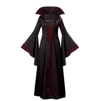 Mergaičių Cosplay Raudona Vampyro Helovino Suknelė Vaikams Vaiduoklio Nuotakos Gotikinis Kostiumas Vampyro Karnavaliniai Drabužiai Juodi Raudoni Drabužiai 110cm