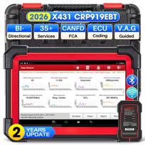 Automobilių diagnostikos įrankiai LAUNCH CRP919E BT Visos sistemos ECU kodavimas Dvikryptis 35 atstatymai DBScar VII Automobilinis skeneris