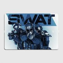 Studijinė nuotrauka Swat policijos metalinės plokštelės plakatui Sienai Urvo Pubo Garažo Dekoravimui Sienos tapybai Skardos plokštės plakatui 20x30cm gray