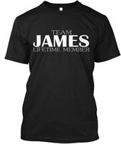 Team JAMES Tee T-Shirt Made in the USA Size S to 5XL Unisex T-Shirt XXXL