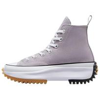 Converse Run Star Hike Platform High top Canvas Shoes Women's Light Purple A10666C 37 gray