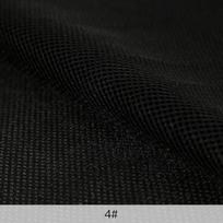 160x200cm/160x45cm Elastingas 3D kvėpuojantis tinklinis audinys Kėdės tinklui Garsiakalbio tinkliniam dangčiui Apsaugantis nuo dulkių Garso izoliuojantis tinklinis dangtis TJ8690 160x45cm black