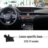 Lexus In-Car Mobile Phone Holder for ES, NX, RX, UX, LS, CT Models – Dedicated Navigation Bracket Holder gray