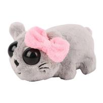 Sad Hamster Musical Plush Toy Kawaii Soft Stuffed Animal Cute Hamster Plushie Doll for Christmas Birthday Gift pilka
