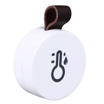 Elektroninis temperatūros ir drėgmės matuoklis Bluetooth 5.0 Mini higrometras termometras namams abs black