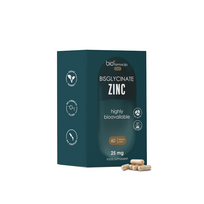 BIOFARMACIJA cinko bisglicinatas 25 mg kapsulės, N60