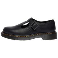Dr.Martens Polley Cow Leather Abrasion Resistant Low top Casual Shoes Unisex Black 41408001 36 juoda