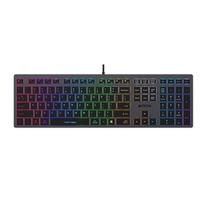 A4TECH FX60 Ultra-Thin Rainbow LED Backlit Wired Keyboard