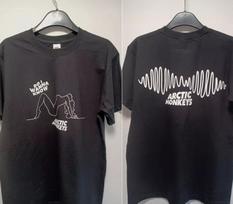 Arctic Monkeys Do I Wanna Know 2 Side Short Sleeve Unisex T shirt S5XL Unisex T-Shirt XL black
