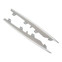 Front Bumper Trim Molding Set 51117222848, 51117222847 For BMW X5 E70 2011-2013 white
