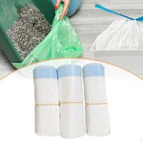 45 Pieces Automatic Cat Litter Box Liners Leakproof Large Bags gray