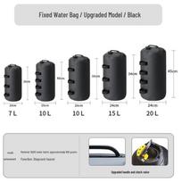 Camping Tent Water Weight Bag 7L (18x28cm) gray