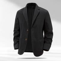 Vyriški grynos medvilnės kostiuminiai švarkai Laisvalaikio dviejų sagų Slim Fit švarkai Kostiuminiai sportiniai švarkai su kišenėmis Vyriškas verslo viengubas švarkas 3XL gray
