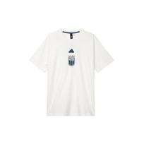 Adidas Italy National Team Football Casual Printed Raglan Sleeve T-Shirt Men Tops White IU2120 L