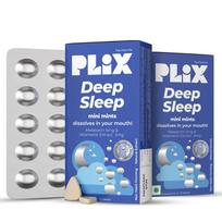 The Plant Fix Plix Melatonin Deep Sleep Oral Dissolving Mini 30Mints 5Mg Pack Of 2 For Restful Sleep
