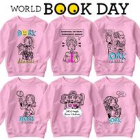 Dork Diaries Mergaičių Pasaulio Knygos Dienos Megztinis Komplektas Apranga #WBD M
