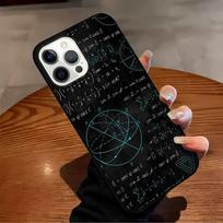 Mokslas Matematika Fizika Formulės Telefonų dėklas iPhone 17 Air 16 15 14 13 12 11 Pro Max Max Plus Bamperinis dėklas Dangtelis iPhone 16pro max brown