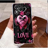 For Honor 400 Lite 5G Case ABR-NX1 Clear Luxury Cute Love Rabbit Funny Cool TPU Soft Silicone Casing Honor 400Lite Back Cover Honor 400 Lite 5G black