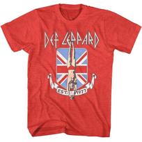 Def Leppard British Diver Men's T Shirt 3XL gray