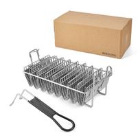 American Style Stainless Steel Taco Shell V-Shaped Fry Basket beige