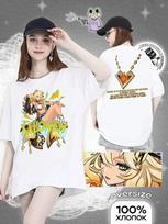 Xilonen (*Genshin Impact*) oversized T-shirt 4XL gray