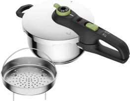 Tefal Pressure Cooker IH and Gas Stove Single P2584000 3.2L, Compatible, 1-3 Servings, Handle, Secure, Trendy, 10-Year Warranty, gray