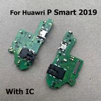 USB Charger For Huawei P Smart 2019 USB Charging Dock Port Socket Jack Connector Charge Board Flex Cable P Smart 2019 1PCS gray