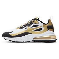 Nike Air Max 270 React White Metallic Gold CW7298-100 44