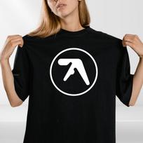 Aphex Twin t-shirt Techno dance rave music Electronica Ambient EDM L white