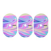 3Pcs Tire Air Nozzle Fixed Sticker Universal Bike Valve Pad Stickers Bicycle Tire Valve Sticker Waterproof Valve Decal E pink