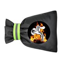 Lauko čiaupo apsauga nuo užšalimo - 420D Oksfordo audinio izoliuota mova 20*15cm [1 piece] black