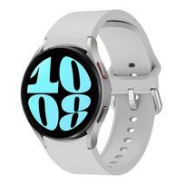 Silikoninė be tarpų apyrankė Samsung Galaxy Watch 7/6/5/4 44mm 40mm 5Pro 45mm Apyrankė Galaxy 6 Classic 47mm 43mm 46mm Correa Watch 7 40MM 44MM black