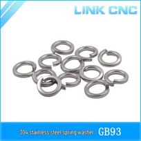 LINK CNC 3D Printer Heavy Duty 304 Stainless Steel Spring Washer GB93 M8 (10 pcs) gray