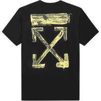 OFF WHITE Oversized Akriliniai Strėlės Trumpomis Rankovėmis Marškinėliai OMAA038F191850101060 XL beige