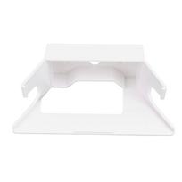 Mesh Router Bracket White ABS Plastic Stable Flexible Mesh Router Wall Mount for V2 white