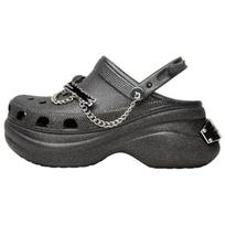 LE SSERAFIM x Crocs Whale Clogs Women's Black 212454-9DO 33-34