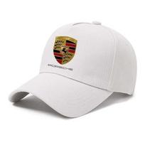 Automobilio emblema Medvilninė reguliuojama beisbolo kepurė Lauko aksesuarai Porsche Cayenne Panamera Macan Boxster Cayman 718 911 Lipdukas