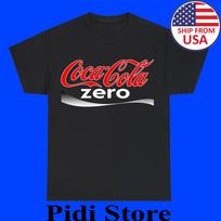 Coca Cola Zero Logo Graphic T-shirt Ship From USA T-shirt S