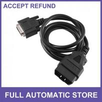 OBDII OBD2 Main Cable Adapter Connector Cable Single  for Launch X431 black