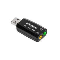 Rebel 3D Sound Virtual 5.1 Sound plug and play USB sound card