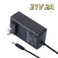1 vnt. Universalus adapteris Greitas įkroviklis 21V 1A/2A DC elektriniam veržliarakčiui Ličio baterijos įkroviklis „Pasidaryk pats“ priedai 21V2A