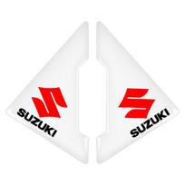 2 vnt. automobilio durų kampų apsauginės lipnios dangteliai nuo įbrėžimų Suzuki DZire IGNIS Alto Spacia Jimmy VITARA SX4 GW250 red