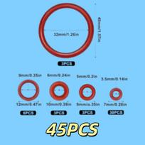 1 Set Coffee O-Rings For Support Valve Steam Valve Outlet Valve Sealing O-Ring Maintenance Kit For Saeco