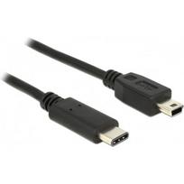 DELOCK USB laidas Delock USB type-C(M) -u003e miniUSB-B(M) 2.0 1m