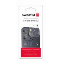 Swissten Grūdinto stiklo kameros objektyvo apsauga iPhone 15